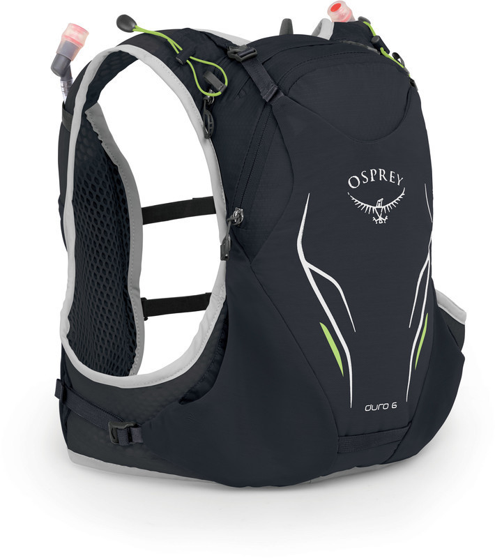 Osprey Duro 6 Plecak z systemem nawadniającym Mężczyźni, alpine black M/L 2020 Plecaki do biegania