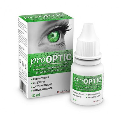 FORTIS PHARMACEUTICALS SP. Z O.O. SP. K. ProOPTIC Świetlik d/oczu łagodz. 10 ml