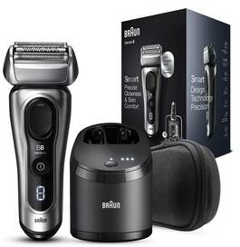 Braun Series 8 8467cc SILVER