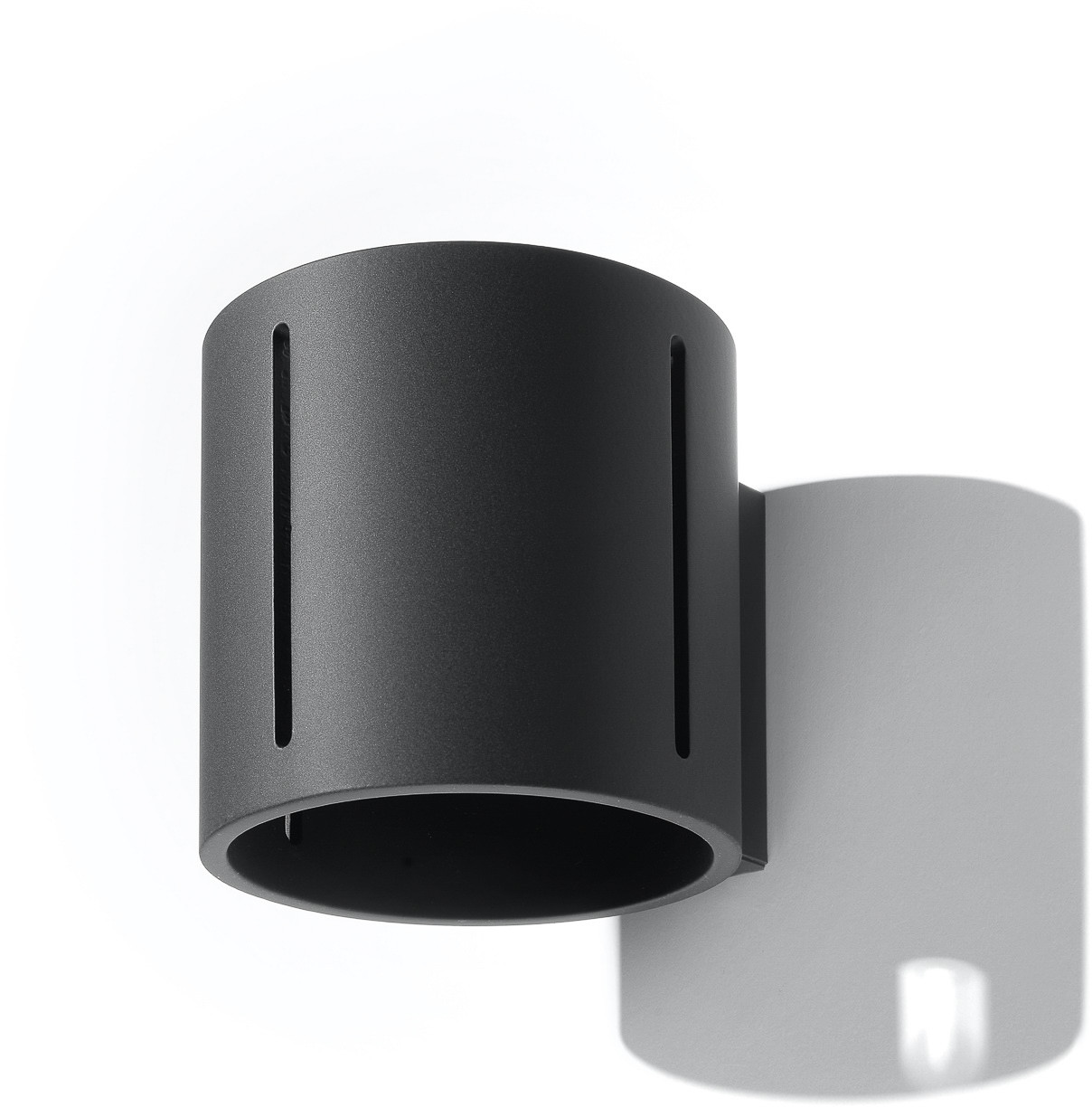 Sollux Lighting Lampa ścienna Topa up/down, czarny korpus