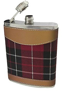 Vin Bouquet FIA 016 - piersiówka z wzorem w kratkę