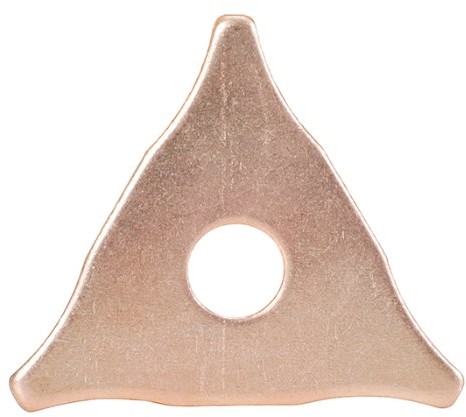 KS Tools Tarcze z otworem 500.8593 trzy końcówki, miedzi 20er Pack 500.8593