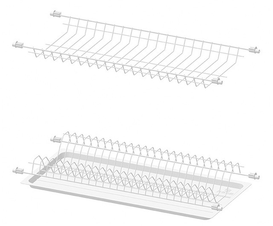 REJS Ociekarka Standard metal biały 80 cm