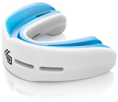 Shock Doctor dzieci Nano Double ochraniacz szczęki S, biały, s 6702-WH-YTR