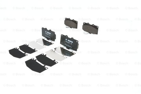 Bosch Zestaw klocków hamulcowych, hamulce tarczowe 0 986 494 398