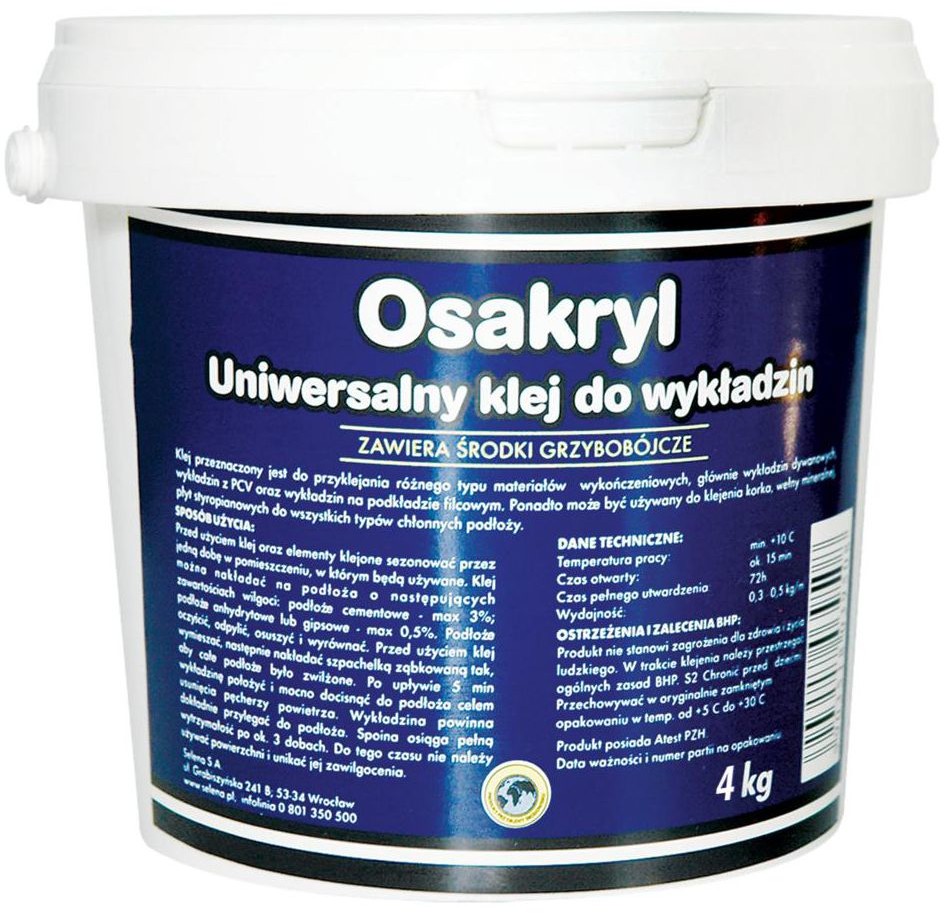 Tytan Klej Osakryl 4 kg KLN-OS----400