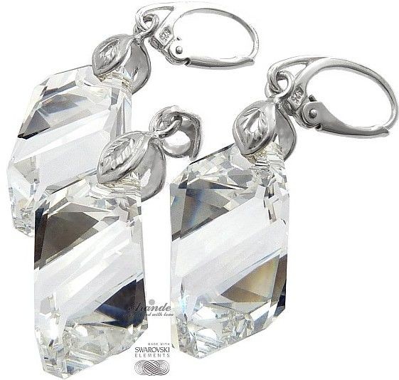 Arande SWAROVSKI komplet CRYSTAL CERTYFIKAT SREBRO 925 4154493722