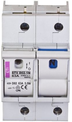 Eti-Polam Rozłącznik bezpiecznikowy 1P+N 63A STV D02 002271002