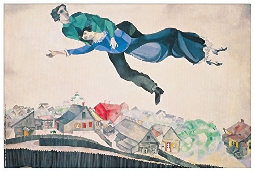 Artopweb Panele Chagall  Sulla Citt (90 x 60 cm) EC21923