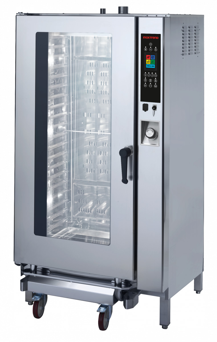 Resto Quality Piec konwekcyjno-parowy elektryczny | elektroniczny panel sterowania | 20xGN1/1 | Inoxtrend CDT-120E CDT-120E