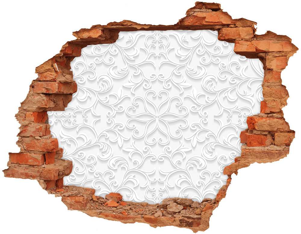 Wallmuralia.pl Dziura 3d fototapeta na ścianę Ornamenty
