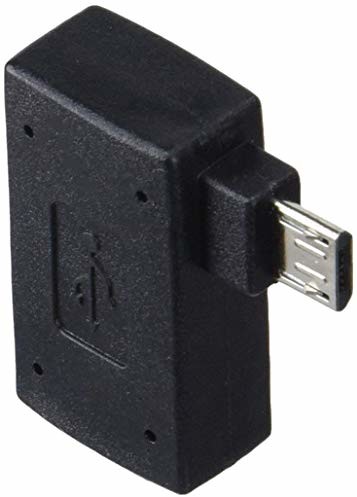 System-S System-S OTG Host adapter kątowy USB A na Micro USB z dodatkowym gniazdem mikro USB 54214783