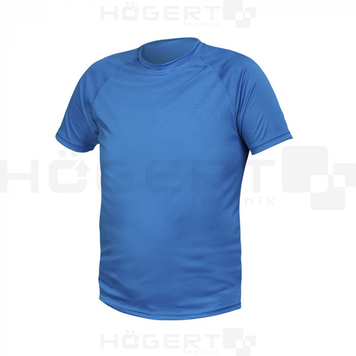 Hogert T-shirt poliestrowy niebieski HOGERT HT5K400