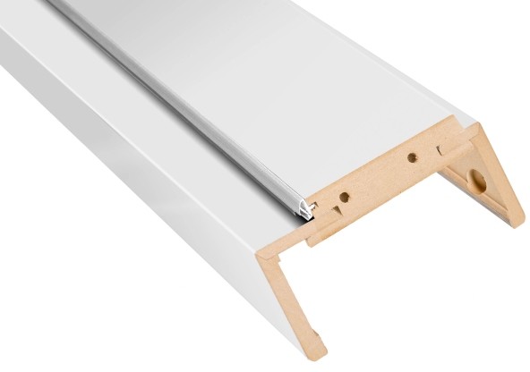 Belka ościeżnicy regulowana 135-155 mm 70 cm kredowobiała REBPBI000050