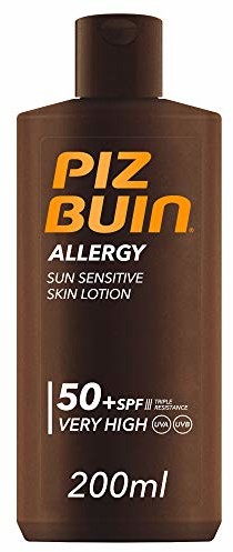 Piz Buin Allergy Sensitive Skin balsam do opalania LSF 50+, 200 ml