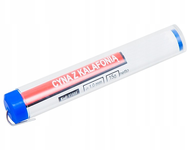 Cyna spoiwo topnikiem fiolce 15g 1mm LC60 Q