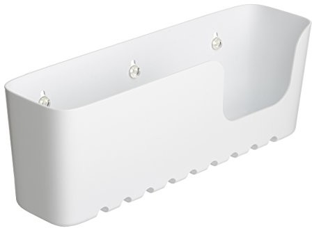 Tatay półka łazienkowa, mocowanie za pomocą przyssawki, duża, tworzywo sztuczne, wymiary: 30 × 8,5 × 11 cm 4520201