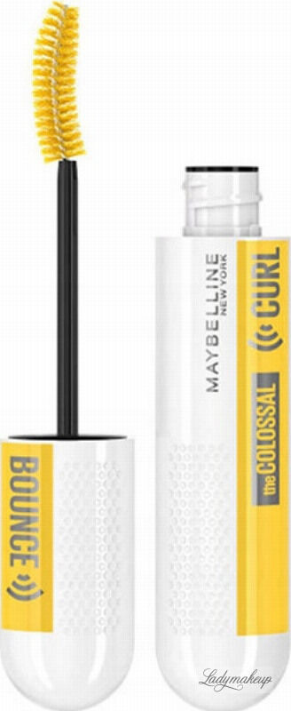Maybelline The COLOSSAL - CURL BOUNCE - Tusz do rzęs - 01 Very Black - 10 ml