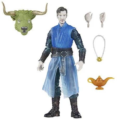 Hasbro Marvel Legends Series Doctor Strange 15 cm kolekcjonerska forma Astral Doctor Strange Marvel Cinematic Universe figurka zabawka, 2 akcesoria i 2 części konstrukcyjne F0370