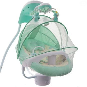 Eurobaby Huśtawka elektroniczna TY801M green