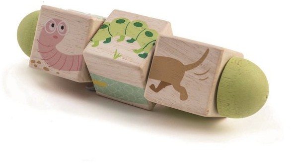 Tender Leaf Toys tender leaf toys - Drewniana Układanka, Twist  -  Zwierzątka, Tender Leaf Toys