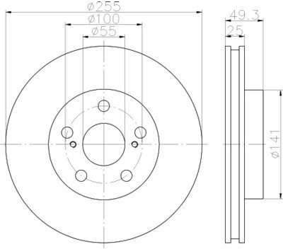 TEXTAR (TMD Friction Services GmbH) (TMD Friction Services GmbH) 92225003 92225003