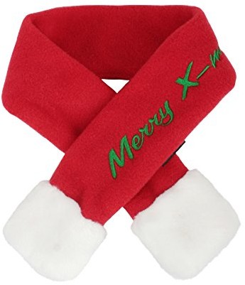 Puppia Szal z puppia psy świąt Bożego Narodzenia, czerwony, xl, czerwony PDDF-SM23/RED/XL