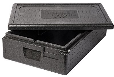 Thermo Future Box Box GN 1/1 Premium 117 MM do transportu i Box, EPP (expandiertes izolacyjna polipropylen), czarna, 60 x 40 x 18 cm 10023
