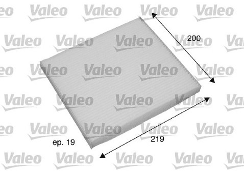 VALEO Filtr, przewietrzanie przestrzeni pasażerskiej 698795