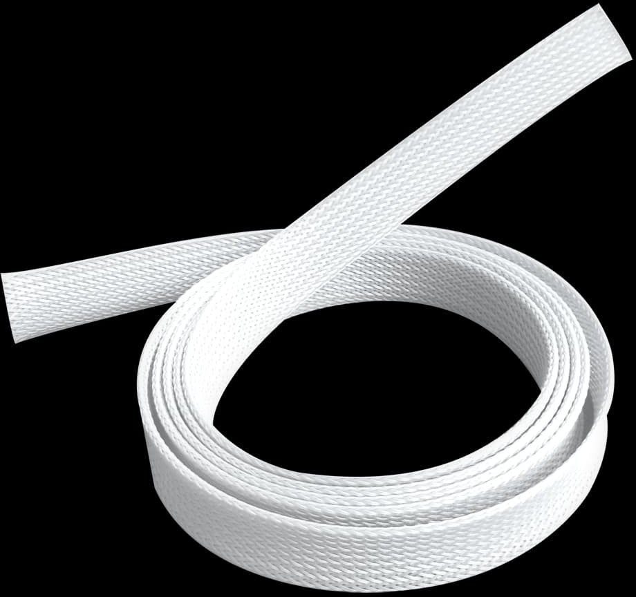 Cabletech Peszel poliestrowy biały na kable A/V 1m/40mm LEC-UCH0207F