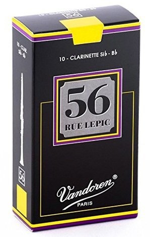 VANDOREN vandoren cr504 56 Rue lepic, liście na klarnet (grubość 4 BB, 10 sztuk) CR504