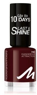 Manhattan Last & Shine lakier do paznokci 8 ml Nr. 740 - Dangerous Attraction