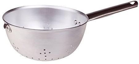 Pentole Agnelli Kula pentole agnelli sitko do makaronu (scaldapasta) o grubości 3 MM z zaokrągloną końcówką i haczyk stal nierdzewna, 30 cm ALMA14030