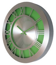 Atrix Zegar aluminiowy ROMAN green AL2034GRN