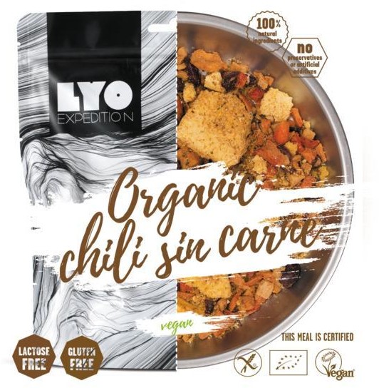 LyoFood Racja żywnościowa Eko chili sin carne z polentą LYO 64248-uniw