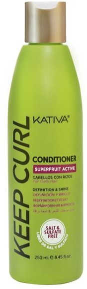 Kativa KEEP CURL Superfruit Active Odżywka nabłyszczająca definiująca loki 250 ml