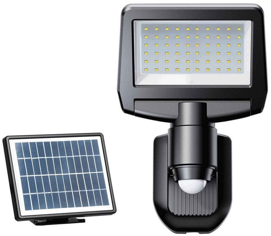 Greenlux Reflektor LED z czujnikiem solarnym TOMI LED/10W/7,4V IP44