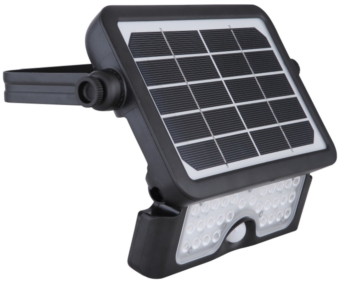 GLOBO Lampa zewnętrzna solarna czarny tworzywo sztuczne GLOBO 36483