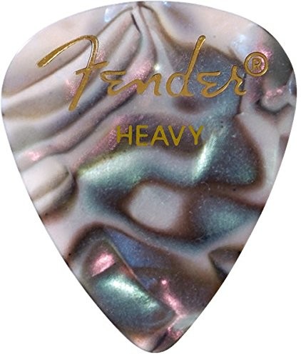 Fender 098  0351  957 351 Shape Premium chorągiewek, Heavy, masa perłowa, 12 Count 0980351957