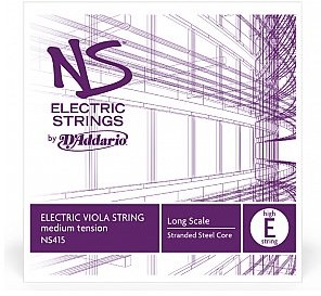 D'Addario D'Addario NS Electric Struna do altówki High E Long Medium Tension NS415