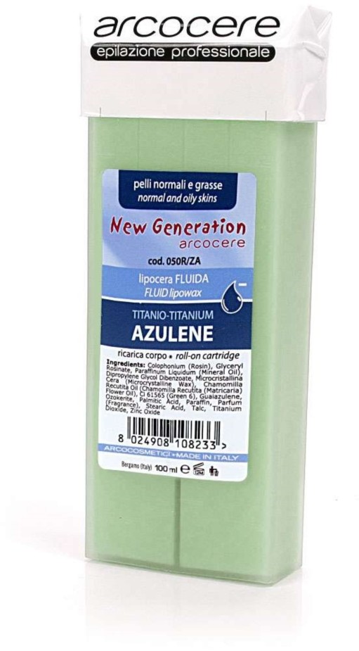 Arcocere Azulene wosk do depilacji w aplikatorze 100 ml 050R/ZA