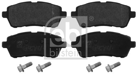 FEBI Zestaw klocków hamulcowych, hamulce tarczowe FEBI 16820
