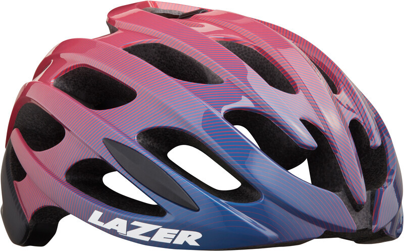 Lazer Blade+ Kask rowerowy, stripes L | 58-61cm 2021 Kaski szosowe FA003710530