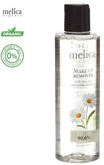 Melica Organic Organic Make UP Remower Płyn do demakijażu z ekstraktem z aloesu i rumianku 200ml
