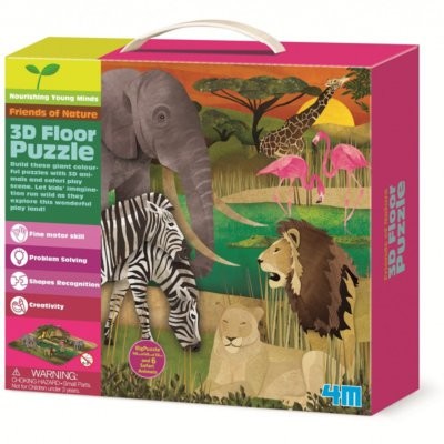 4M Puzzle 3D Safari