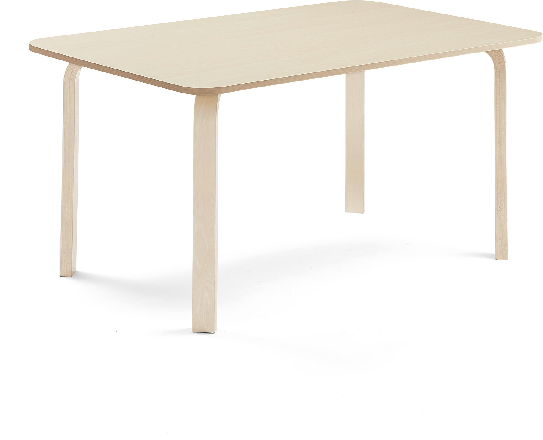 AJ Produkty Stół ELTON, 1400x800x640 mm, brzoza laminat, brzoza