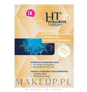 Dermacol Nawilżająca maska do twarzy - Hyaluron Therapy 3D Intensive Hydrating Mask Nawilżająca maska do twarzy - Hyaluron Therapy 3D Intensive Hydrating Mask