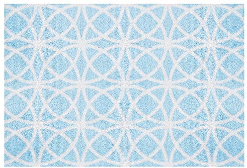 Zala Living Nadająca się do prania wycieraczka Magic ornament niebieski 103188-50x150