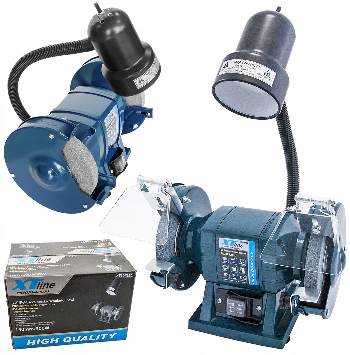 Stołowa 300W 150 mm Z Lampą XTline