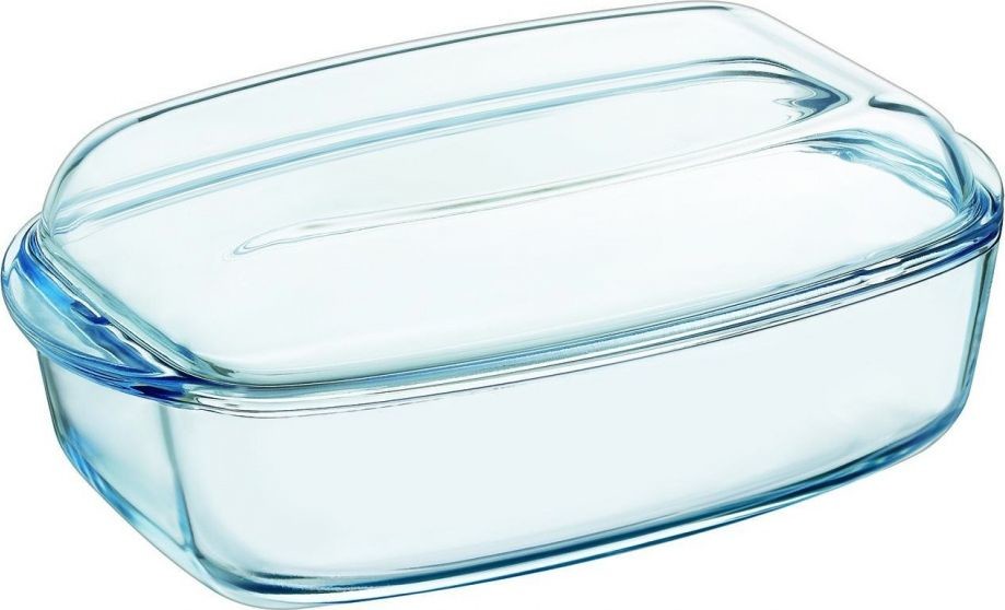 Pyrex naczynie do pieczenia Essentials 4,5 litra 33 cm szkło przezroczyste twm_558181
